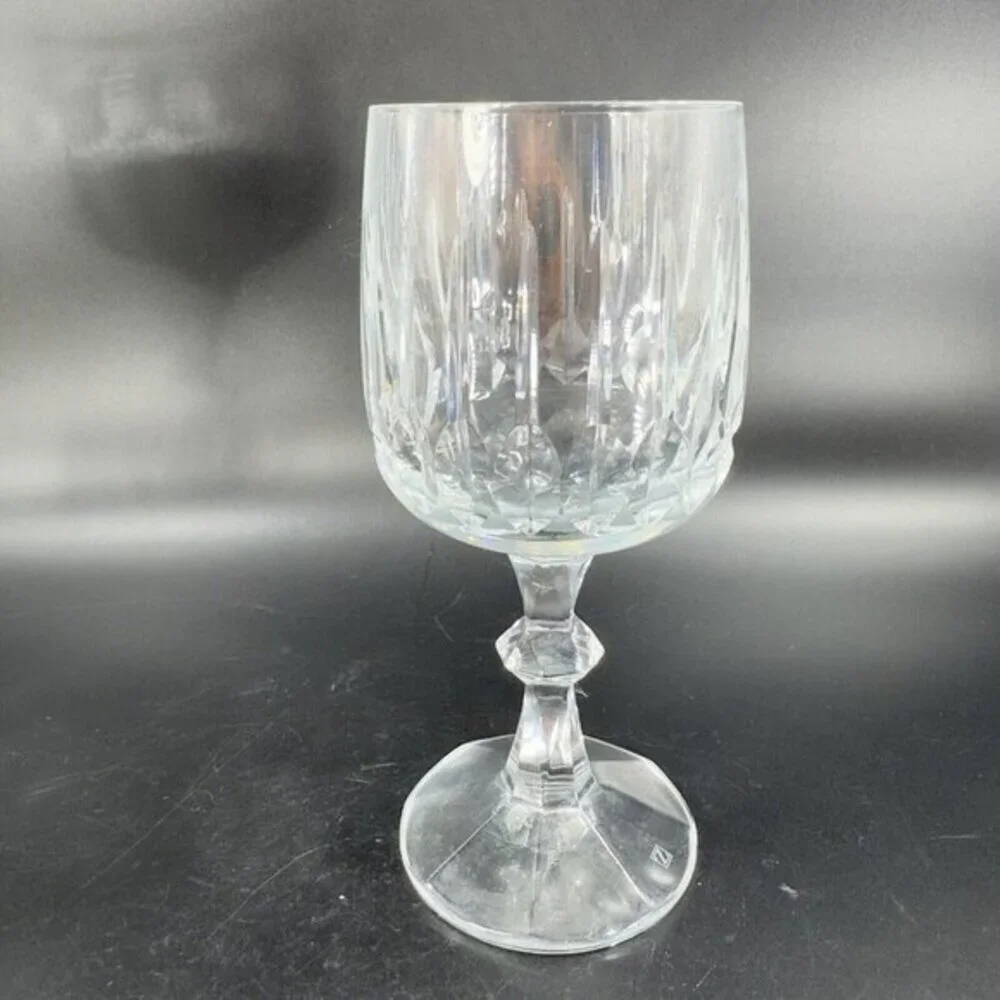 Echt Bleikristall Schott Zwiesel Clear Crystal Germany Water Goblets Cup Set 2‎